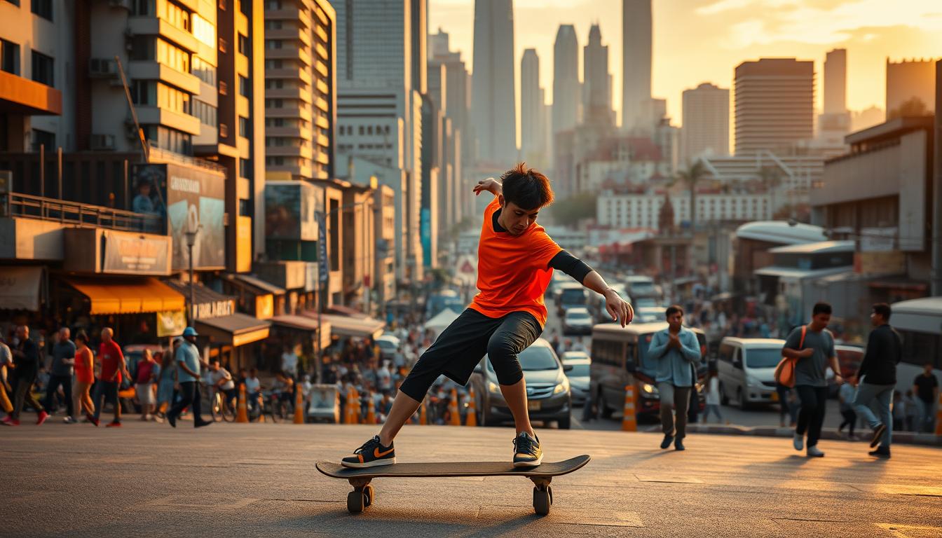Atlet skateboard Indonesia ukir sejarah di kompetisi Asia