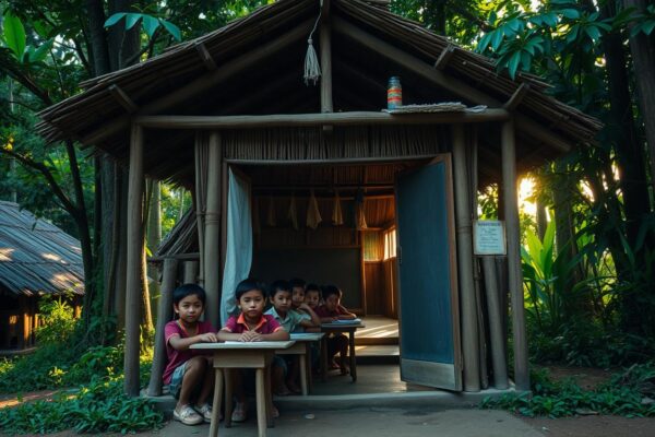 Mahasiswa dirikan sekolah alternatif di pedalaman Kalimantan