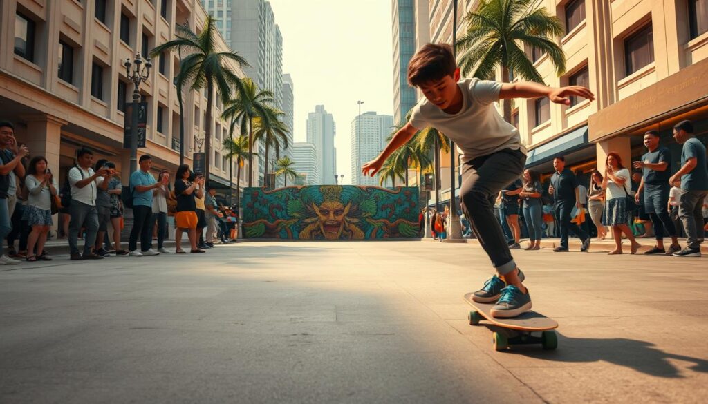 skateboarding di Indonesia